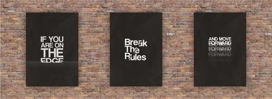 motivational triptych on @hunieco #motivation #minimalistic #poster #quotes