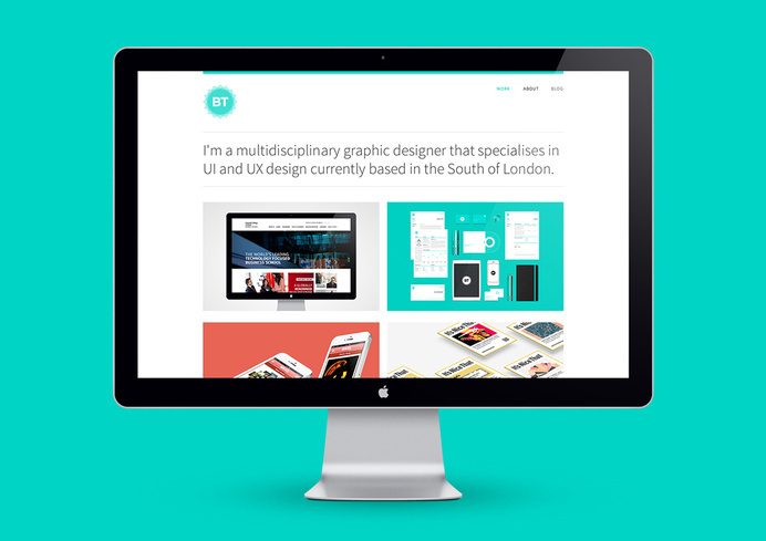 Fresh new fully-responsive portfolio. www.bryntaylor.co.uk #user #clean #digital #design #brand #identity #web #bryn #taylor #portfolio #interface #ui #experience #grid #personal #typography #ux #designer #graphic #minimal #layout