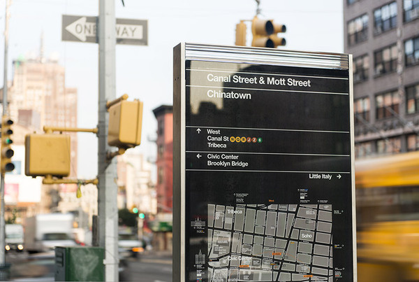 WalkNYC #tourism #sign #signage #york #new