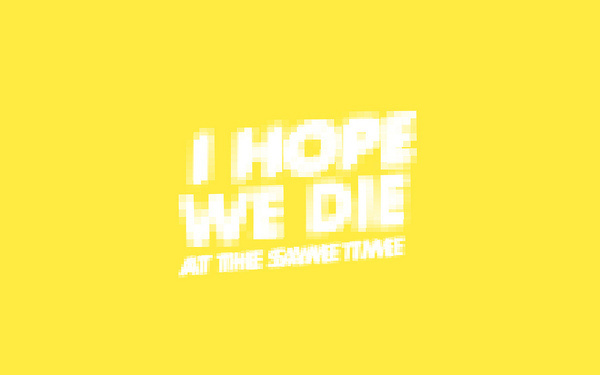 Hope, by Anxo López #inspiration #creative #hope #die #yellow #design #graphic #pixel #resolution #low #typography