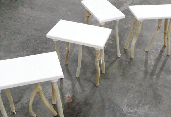 Forest of Legs on Behance #wood #chair