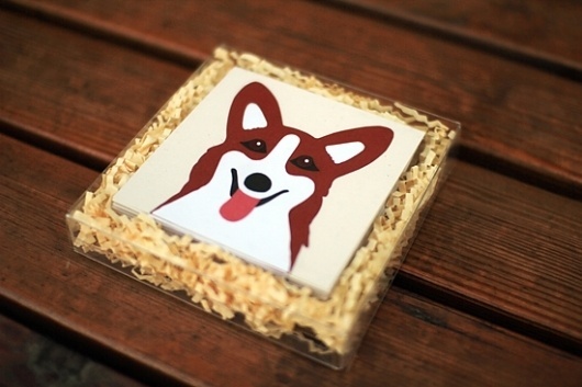 Annabella Castello | Illustration & Design #castello #corgi #annabella #illustration #cards #dog
