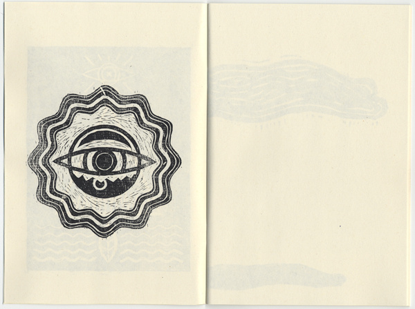 Afloat colorbeast #woodcut #relief #zine #printmaking #print #graphic