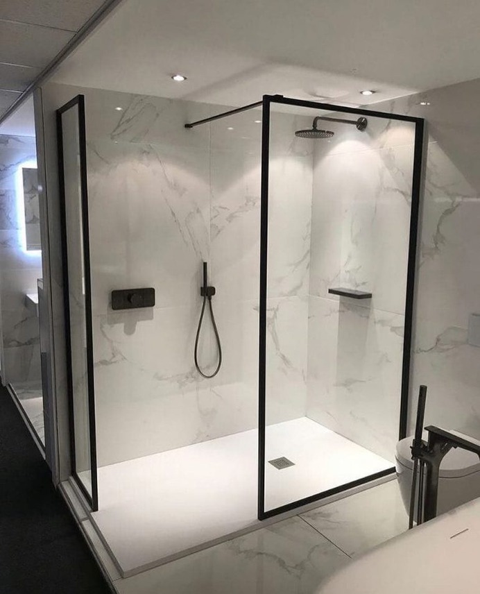 Modern Marble Bathroom