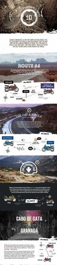 worlds best motorcycle routes #design #website #webdesign #wordpress #layout