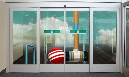 Target Summer 2012 - Allan Peters #installation #movement #doors #target #croquet