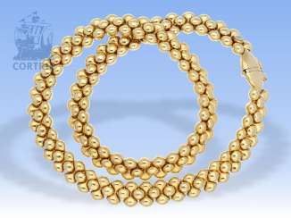 Kette/Collier: sehr hochwertiges und dekoratives vintage Collier mit interessantem Design