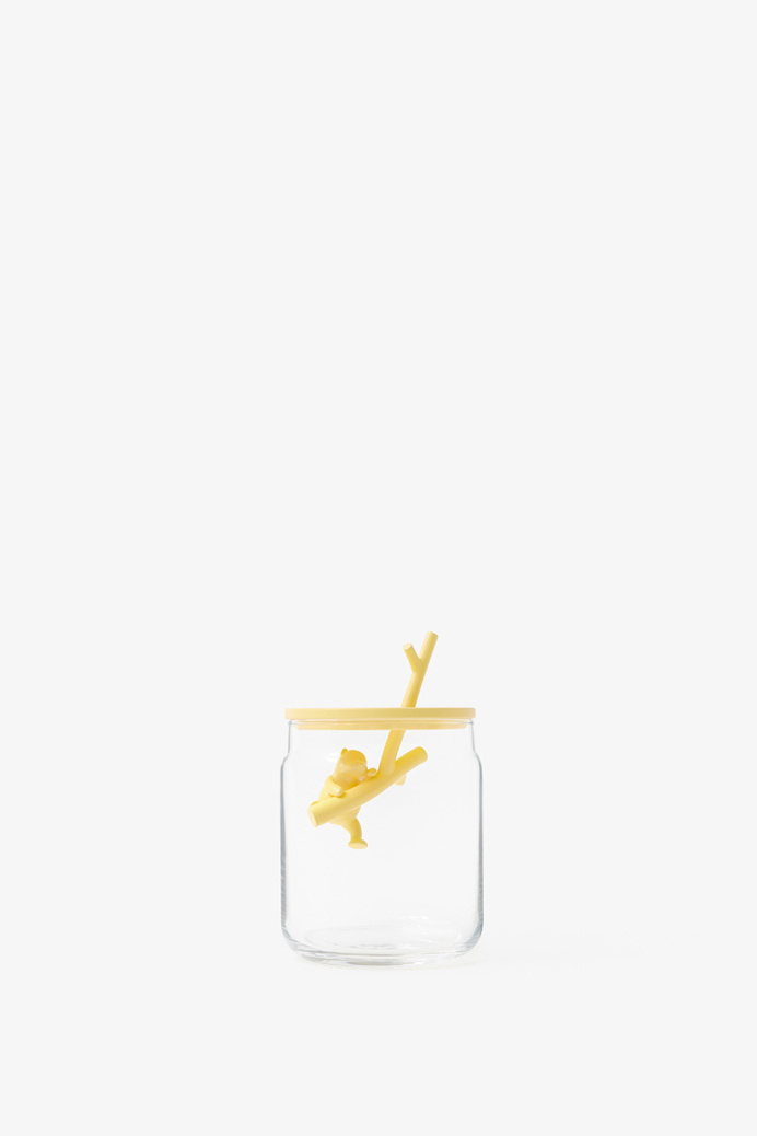 pooh-glasswarecontainer | nendo #interior #container #design #pooh #glassware #decoration