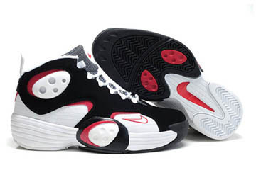 Nike Flight One Nrg Men Shoes White and Black Wolf Grey/Red #shoes