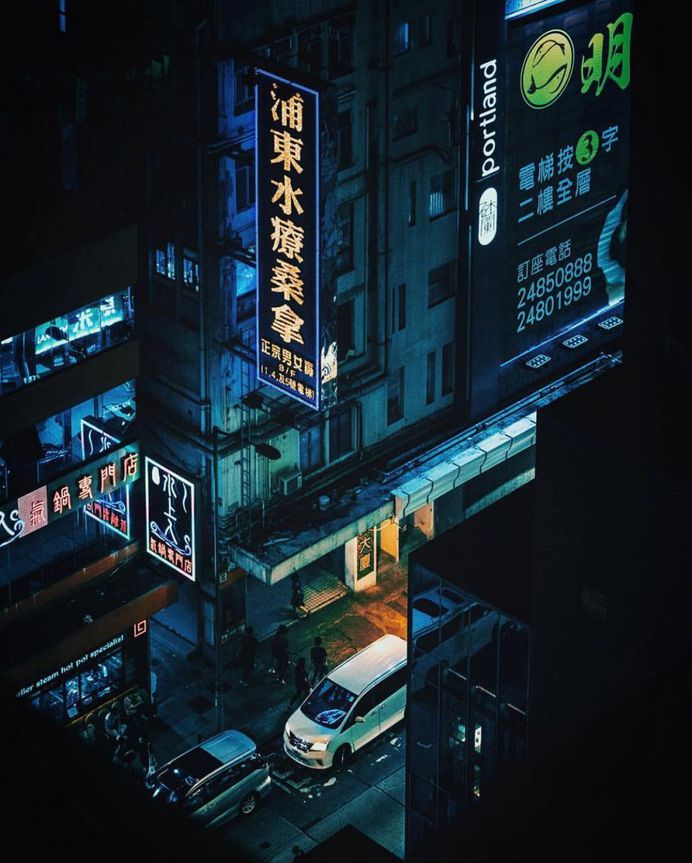 Cyberpunk Asia: Moody Street Photography by Adalberto Correale