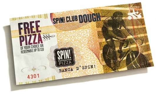 Lisi Design #food #restaurant #gift #pizza #certificate