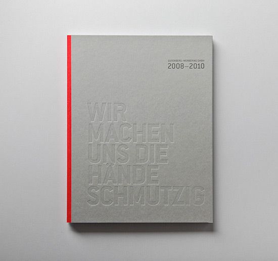 Gutenberg Printers Annual Report by MOOI Design – Inspiration Grid | Design Inspiration