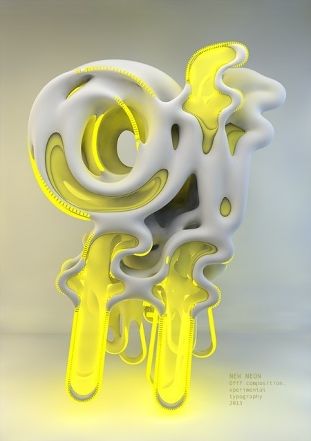 New Neon by Txaber | Incredible Types #incredible #new #types #txaber #neon
