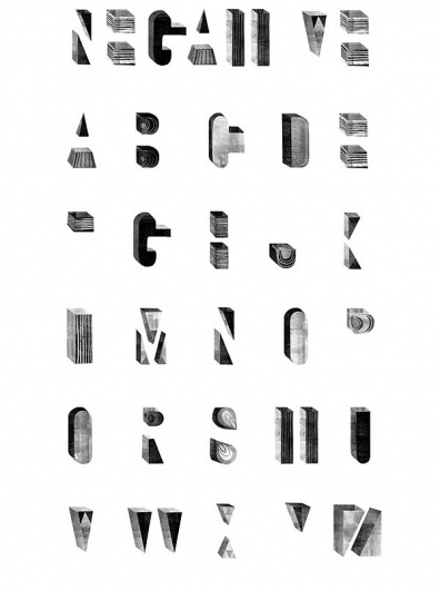 Typographic Maggie Li | Ape on the Moon: Contemporary Visual Arts #typography