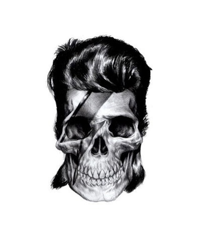 FFFFOUND! | this isn't happiness.™ #bowie #illustration #graphite
