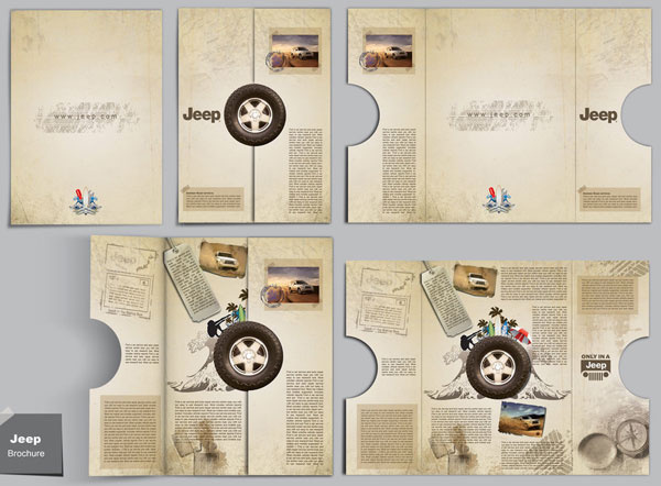 20+ Simple Yet Beautiful Brochure Design Inspiration & Templates