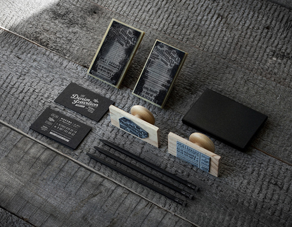 Denim Pavilion on Behance #diy #identity