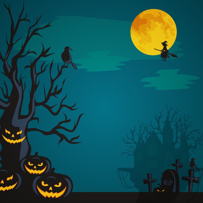 beginner easy halloween paintings & paint by numbers #painting