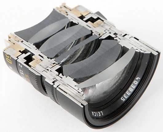Cross Section Views of Leica Lenses #cross #camera #section
