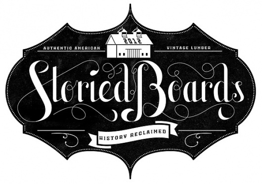 Various Lettering Projects on Typography Served #white #storied #black #boards #and #logo #typography
