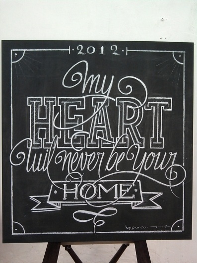 Calligraphy on Typography Served #type #design