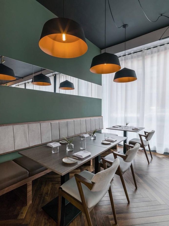 Folium Restaurant in Birmingham City Centre / Faber Design 6