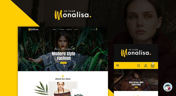#Monalisa #Fashion #Boutique #Style - #Prestashop #Responsive #Theme | #TemplateTrip #eCommerce #Website #Design #Template