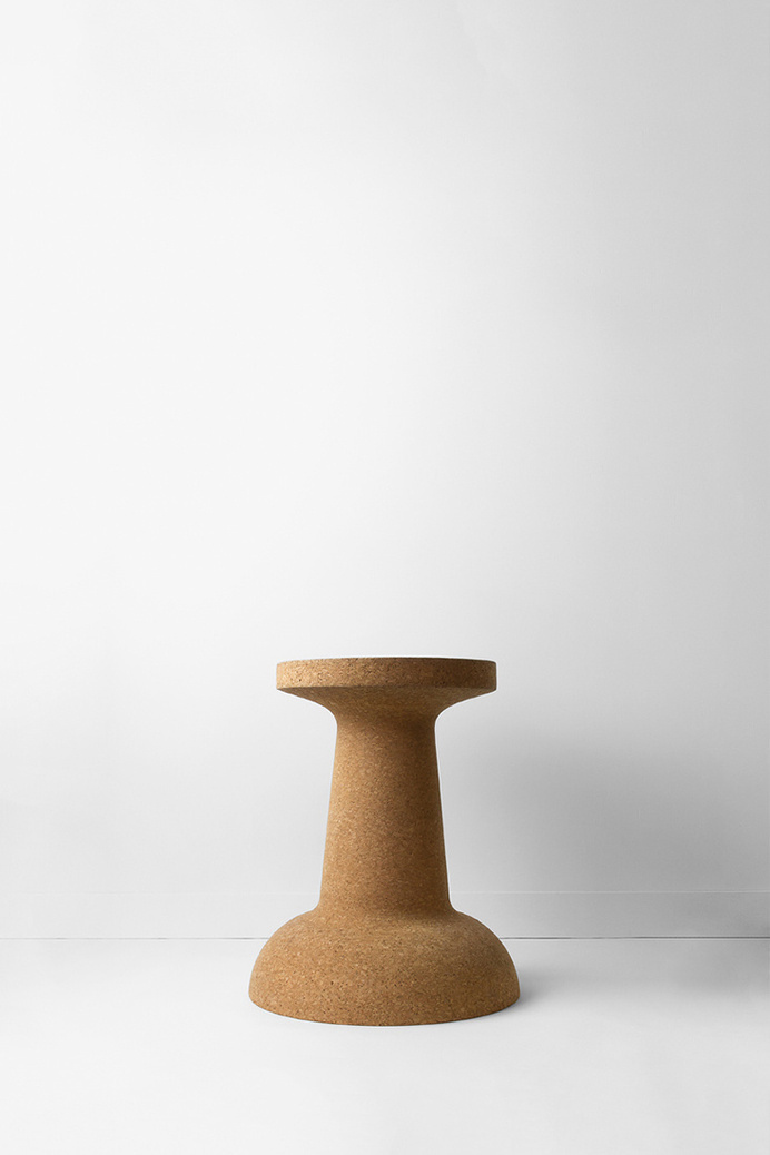 Pushpin cork by Kenyon Yeh #cork #design #stool #product #furniture #minimalist #table