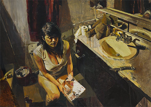Vancouver based artist painter Andrew Young #young #figure #portrait #painting #andrew