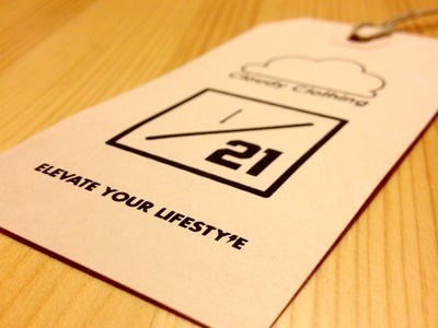 Cloudy Clothing | Hang Tags #limited #edition #label #vintage #hangtag
