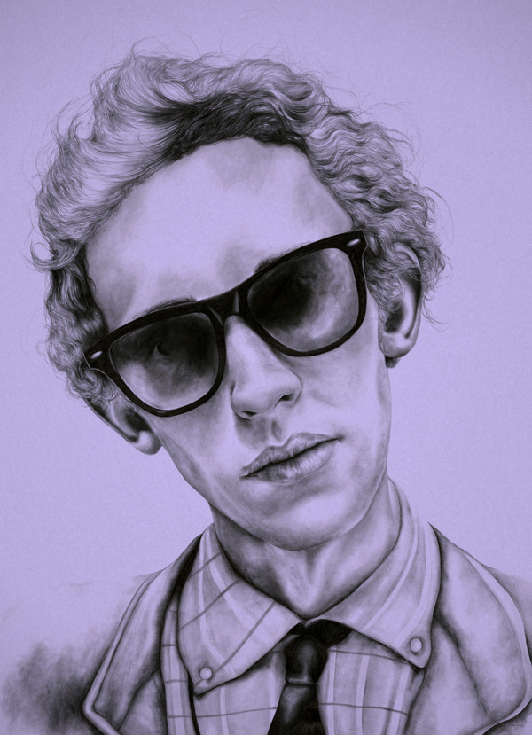 This Is Now exhibition on Behance #illustration #portrait #drawing