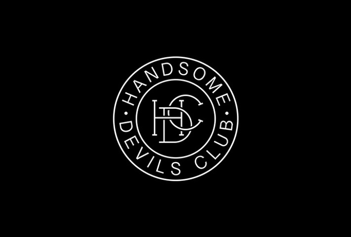 Handsome Devils Club by Taylor Evans #logo #symbol #circle #mark