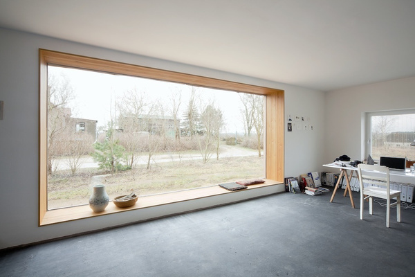 Modern Design of Studio, Living and Working Space by Thomas Kröger - Werkhaus #interior #beautful #architecture #workspace #houses
