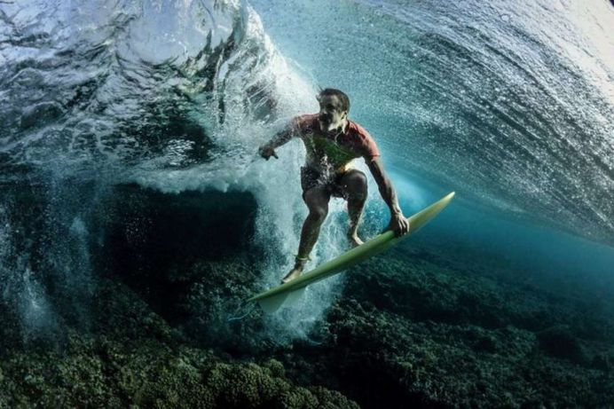 Under The Wave by Rodney Bursiel, United States