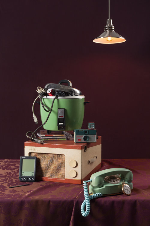 Tech Vanitas: Green Instamatic : Jeanette May
