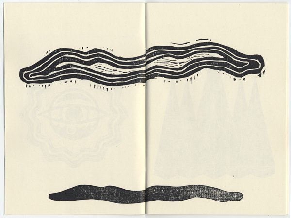 Afloat colorbeast #woodcut #relief #zine #printmaking #print #graphic