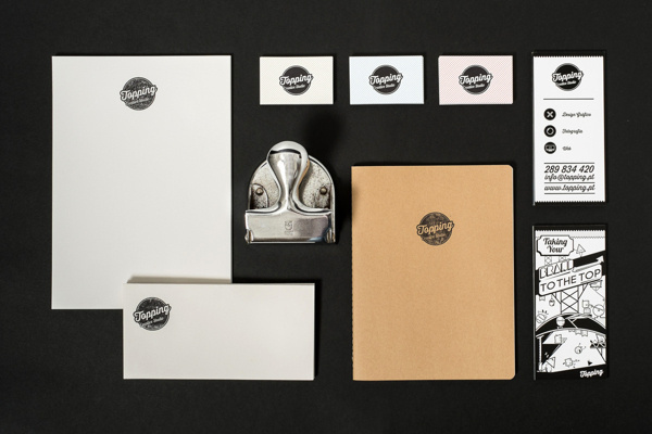 Topping Creative Studio #creative #branding #stationary #design #retro #graphic #portugal #topping #studio