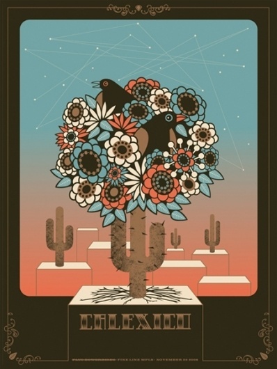 Florafauna Posters Pt.1 on the Behance Network #calexico