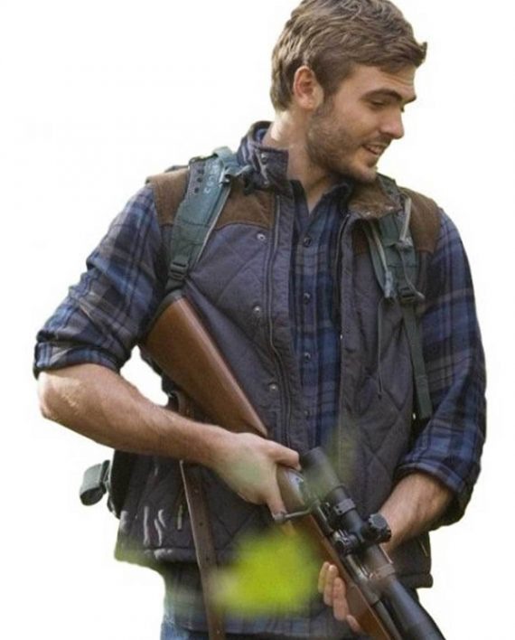 Alex Roe The 5th Wave Diamond Quilted Vest