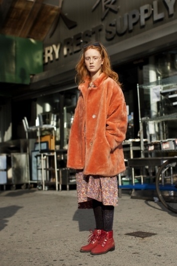 The Sartorialist #fashion #redhead #ginger #girl