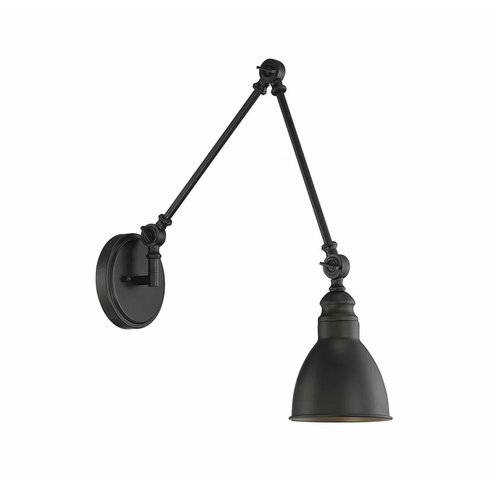 Lampara sobre mesada escalera