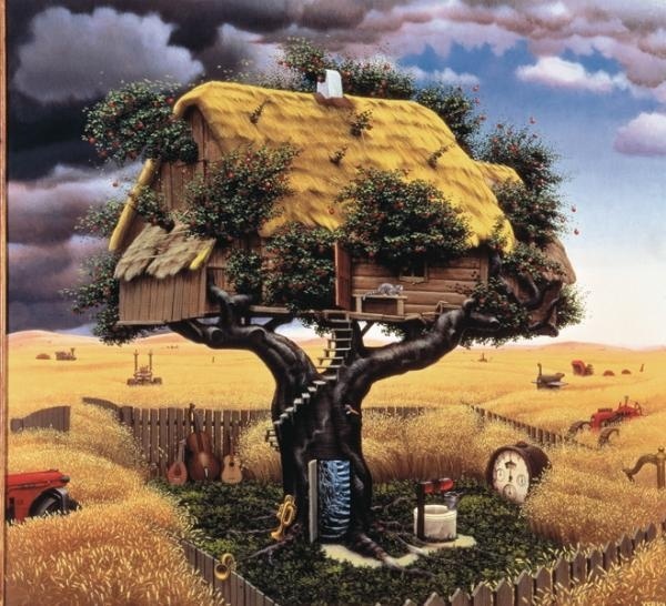Surreal Paintings by Jacek Yerka #yerka #surreal #jacek #paintings