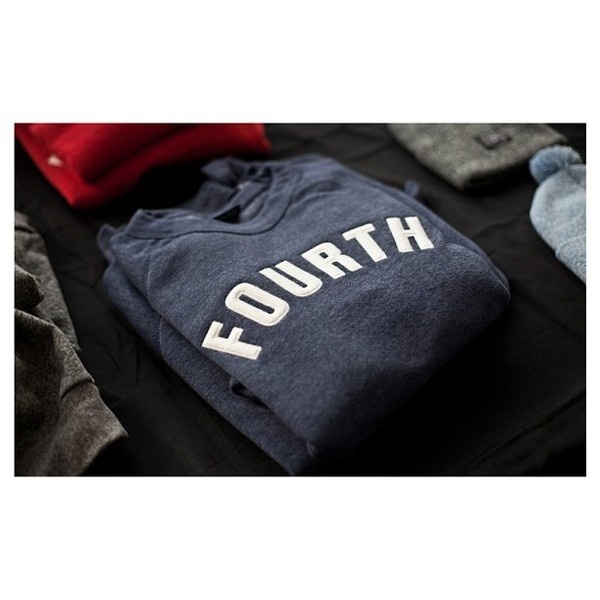 Fourth is King crew sweatshirt #branding #sweatshirt #streetwear #fashion #applique
