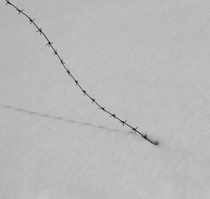 Minimalist Black and White Landscape Photography by Mostafa Nodeh