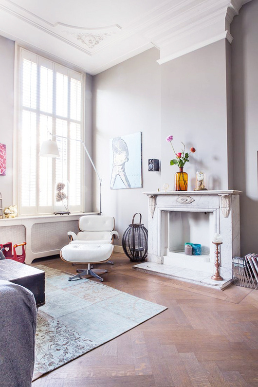 gray half way / sfgirlbybay #interior #design #decor #deco #decoration