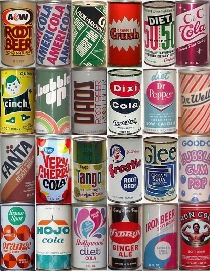 Soda poptastic resource galore | Art & Design | Lifelounge #design #retro #vintage #soda #package