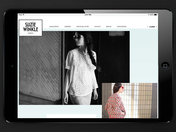 Suzie Winkle Re-branding #content #winkle #branding #lab #indentity #jade #design #cdlab #cordier #sonia #laurie #boisson #fashion #logo #gusta #dezyderiusz #suzie