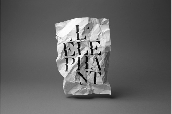 It's Nice That : Paris studio Akatre absolutely nail how to show off their typography talents #typography