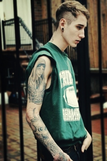 Creative Arch Fashion Tattoo And Boy Image Ideas Inspiration On Designspiration