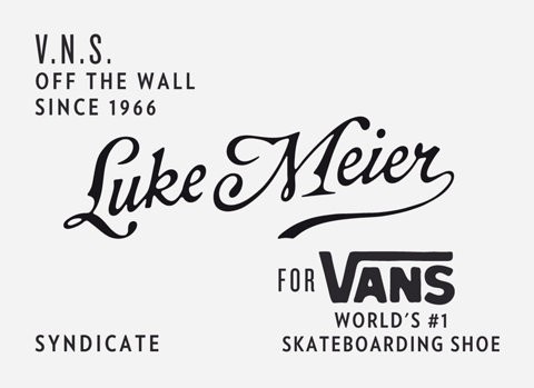 FFFFOUND! | Typography / Vans Syndicate #vans #typography